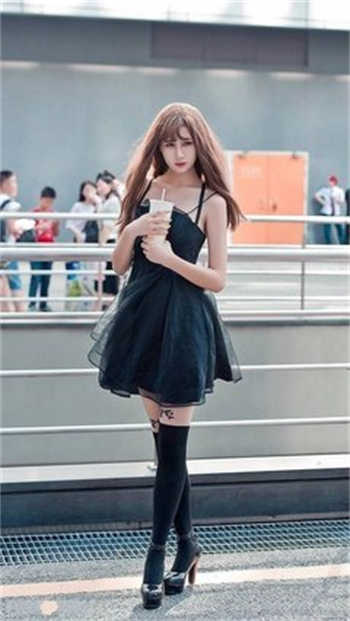 少女枪械师连体袜